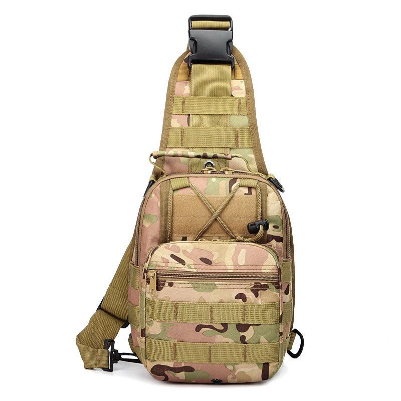 Versatile Chest Bag Men Outdoor EDC Shoulder Sling Bag Hunting Concealed Range Bag Waterproof Hiking Camping Day Pack
