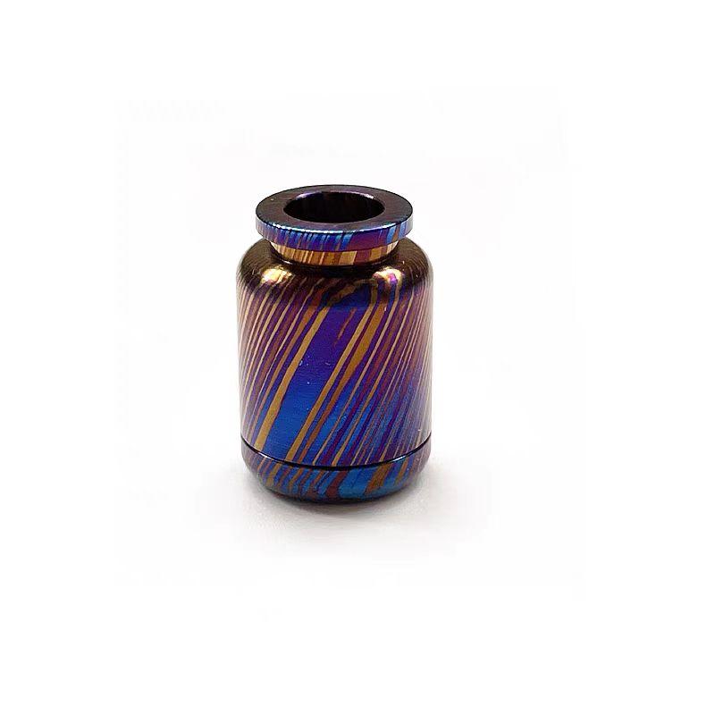 Water Bottle  Shape Knife Drop Pendant Adult Fidget Toy Paracord Rope Decompression Toy Edc Stainless Steel Accessory