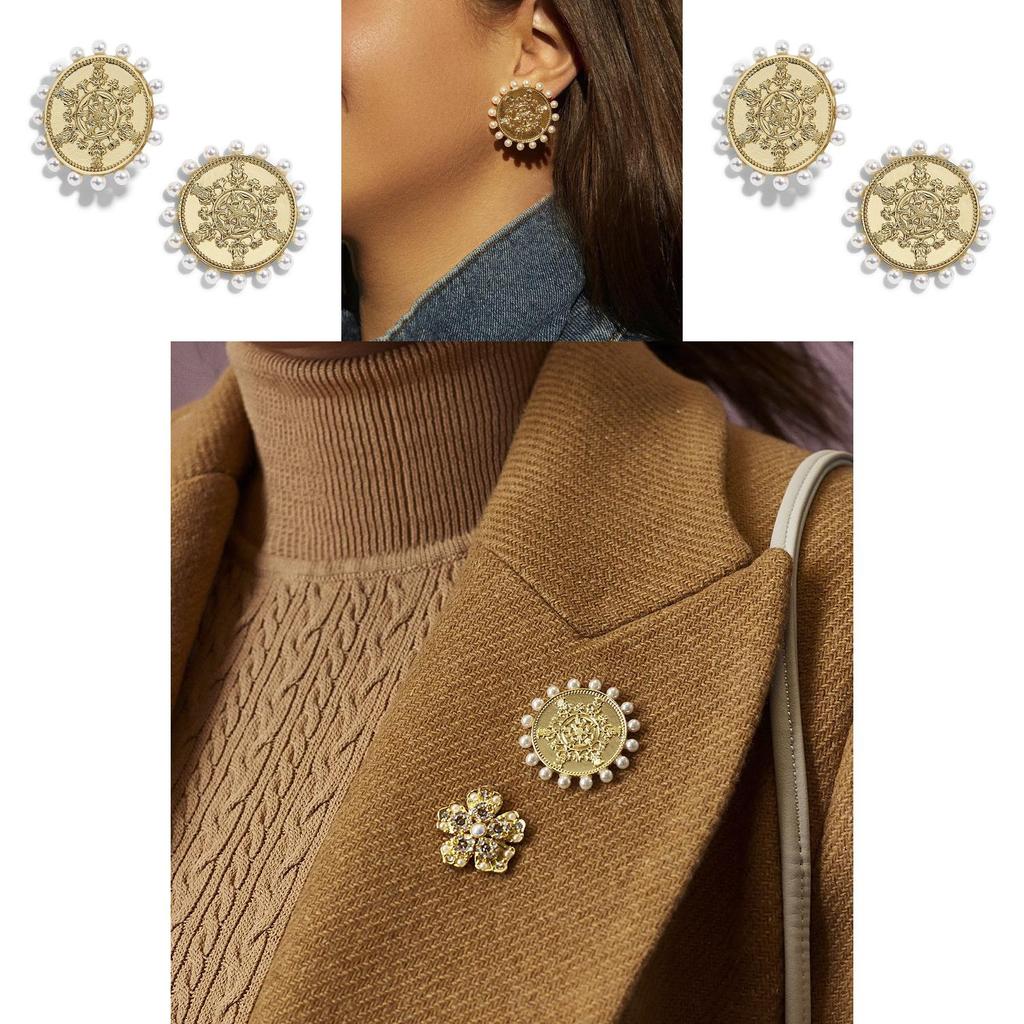 Exquisite Retro Pearl Earrings For Women Perfect For Weddings And Gifts