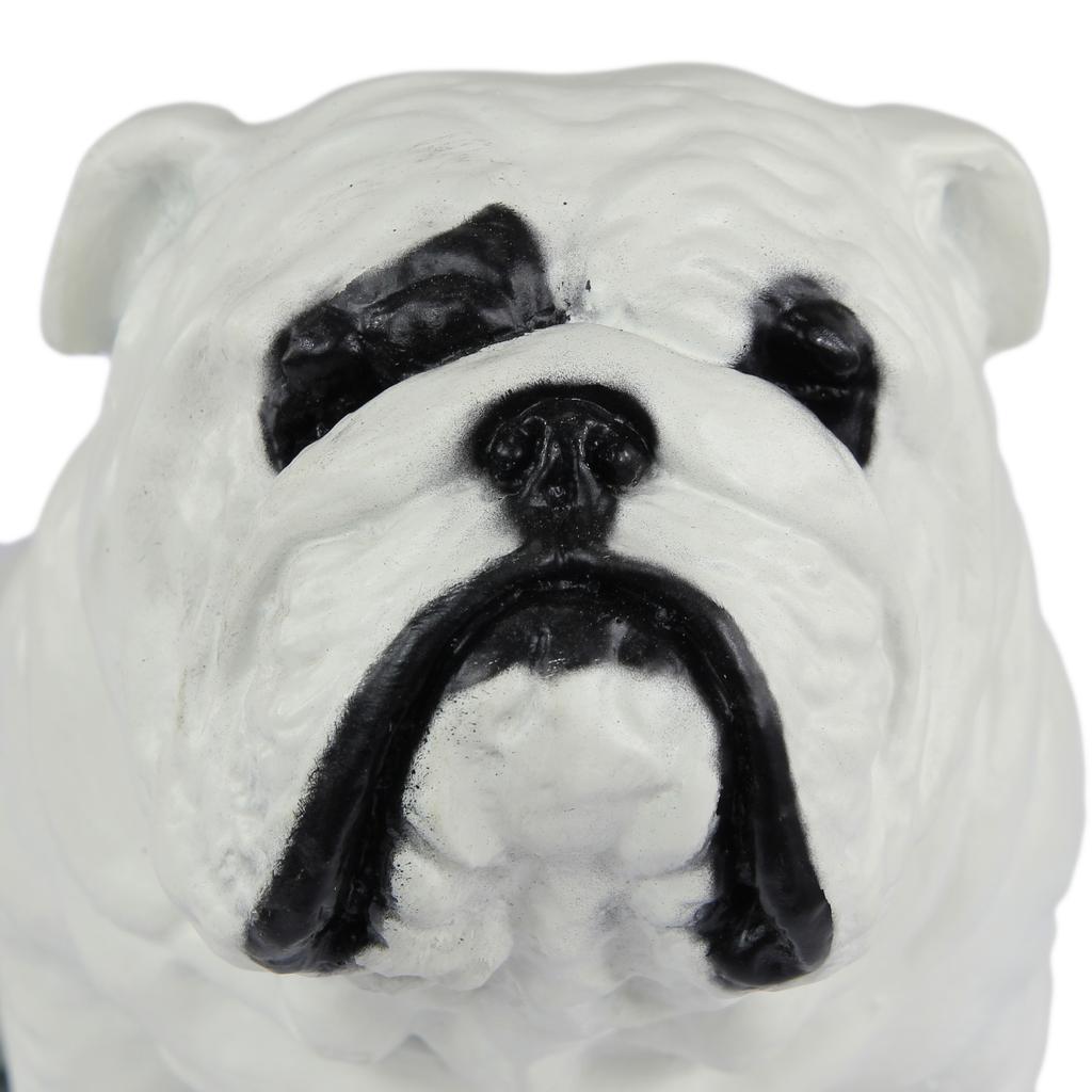 Bulldog, English Bulldog, British Bulldog II - Dog Statue, Sitting Dog for Desk, Decoration for the Living Room of a Dog Lover by Art-Dog