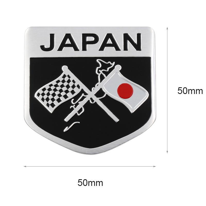 Moto Car Emblem Decal Logo Cap Stickers 4 pcs 50mm 3D effect