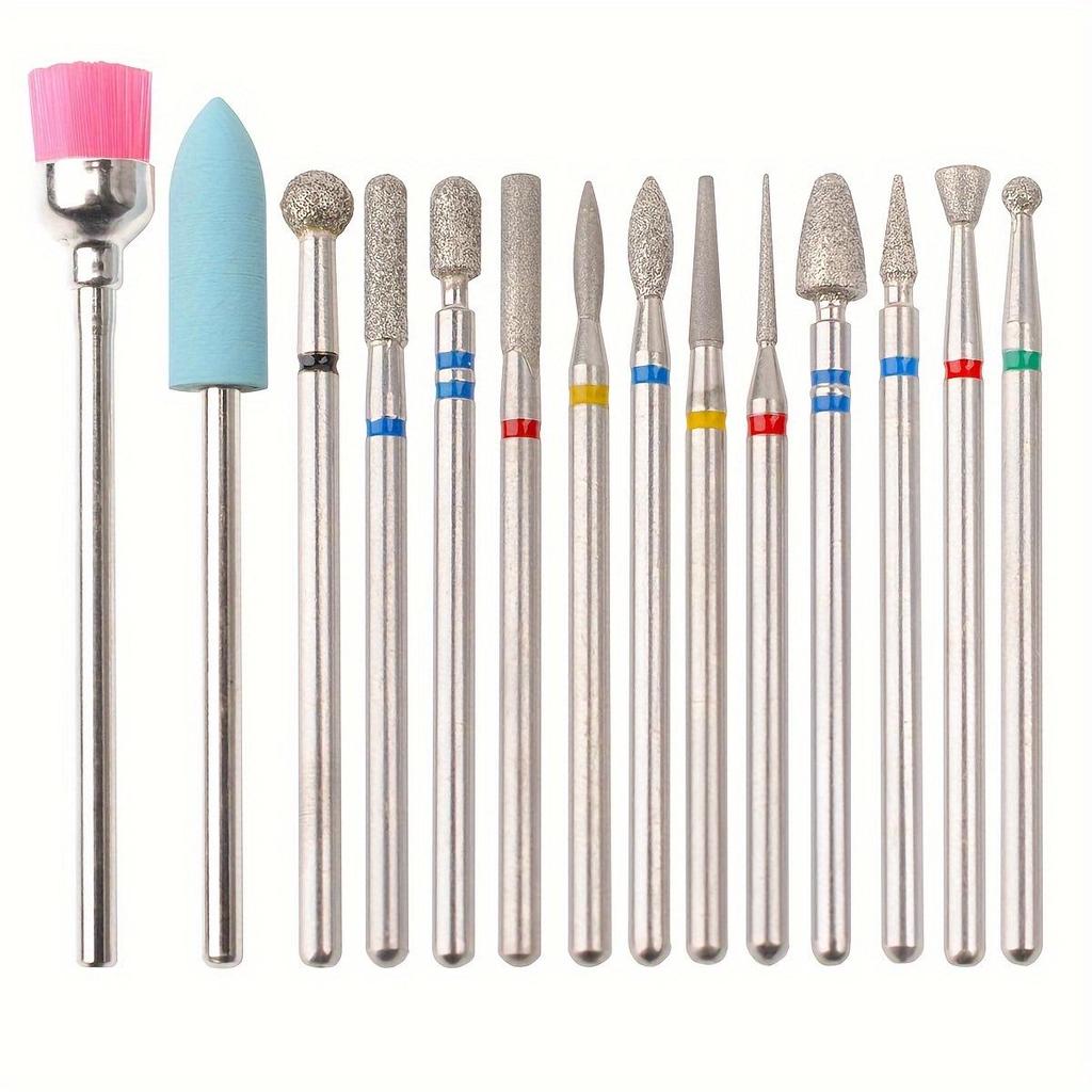 Electric Nail Drill Set with Multiple Grinding Heads for Dead Skin Removal
