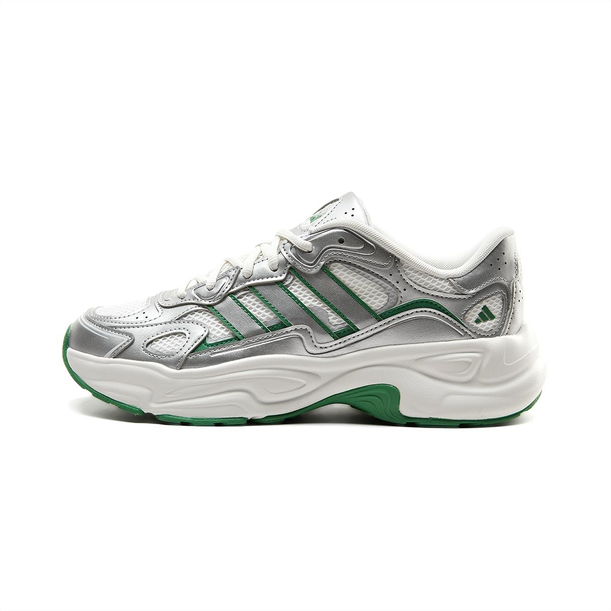

Adidas FC Jelwave PU Fabric Synthetic Leather Comfortable Versatile Low-Top Dad Shoes Unisex sneaker Silver KI9870 45⅓