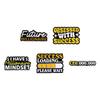 Creative Cute Lettering Brooch In Vibrant Colors For Fashionable Bag Accessories