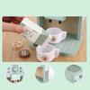 Wooden coffee maker for children with accessories