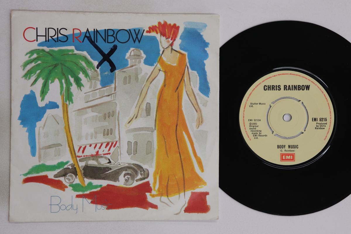 

7inch Record CHRIS RAINBOW - Body Music EMI5215 EMI 1981 UK Rock Used