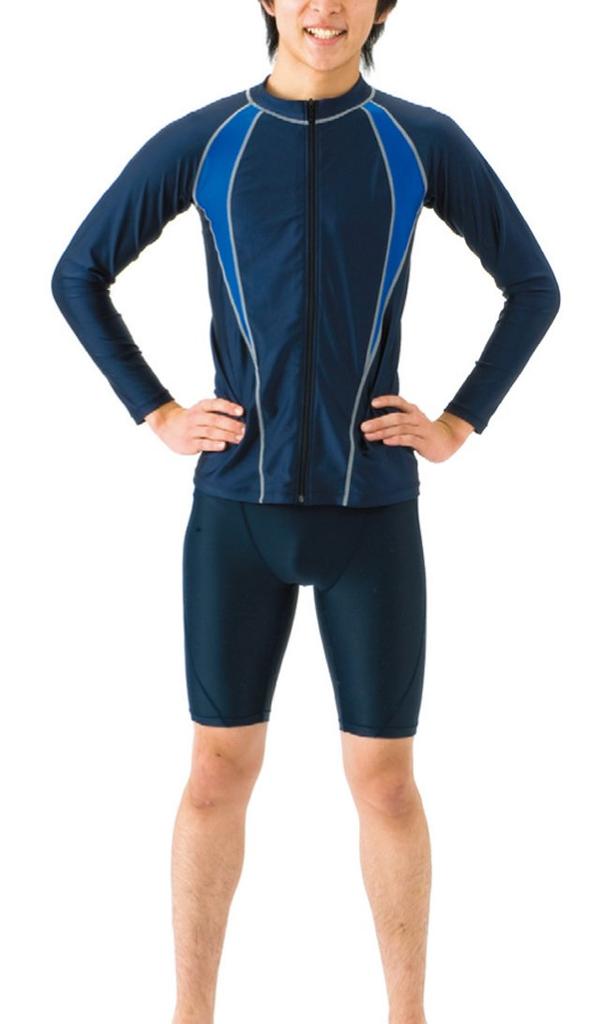 FOOTMARK Rash Guard Fitness School Swimsuit Rash Guard Shine Guard