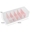 Game Card Flip Storage Box Plastic Playing Cards Case Transparent Clear Poker Boxes Adjustable Board Organizer Container
