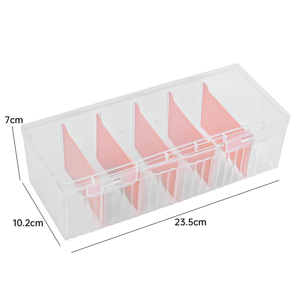 Game Card Flip Storage Box Plastic Playing Cards Case Transparent Clear Poker Boxes Adjustable Board Organizer Container