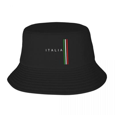 Benutzerdefinierter Italienische Flagge Fischerhut Damen Unisex Mode Sommer Outdoor Sonne Italienischer Stolz Fischerkappe