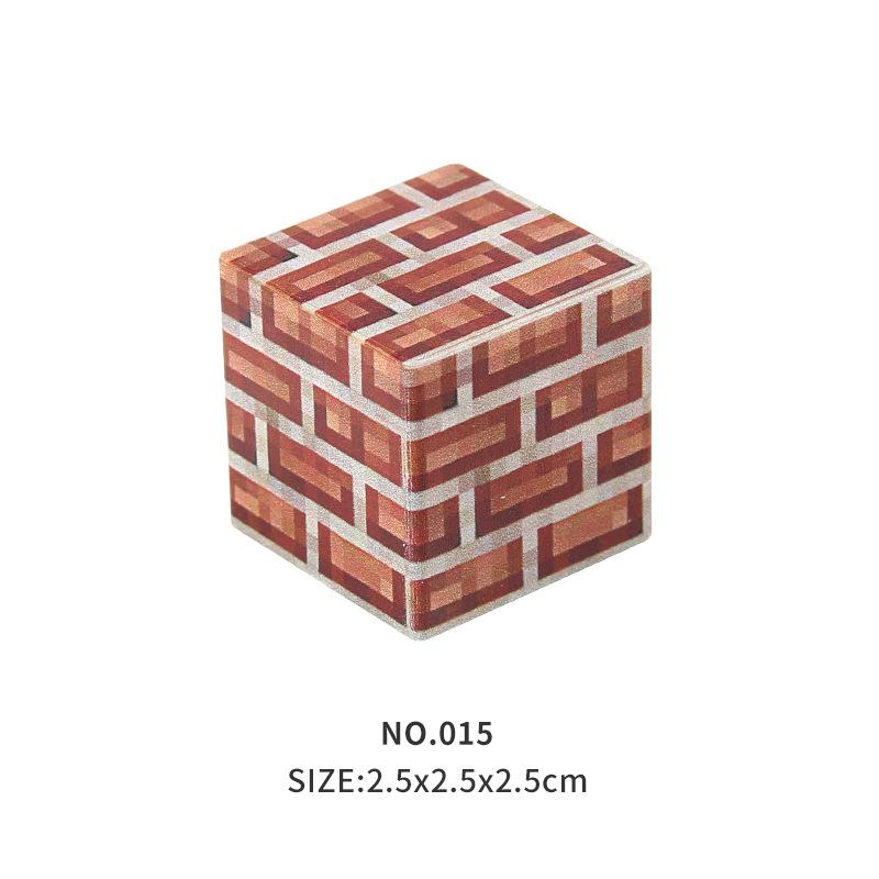 Supply 2.5Cm Square Diy Build Puzzle Magnetic Building Block Educational Toy