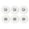 3 Pairs Headphones Replacement Ear Pads Cushions   Protein Leather Ear Pads for ATH-AR3  ATH-AR3iS