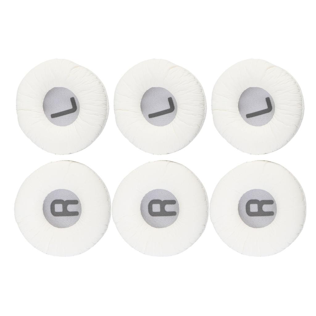3 Pairs Headphones Replacement Ear Pads Cushions   Protein Leather Ear Pads for ATH-AR3  ATH-AR3iS