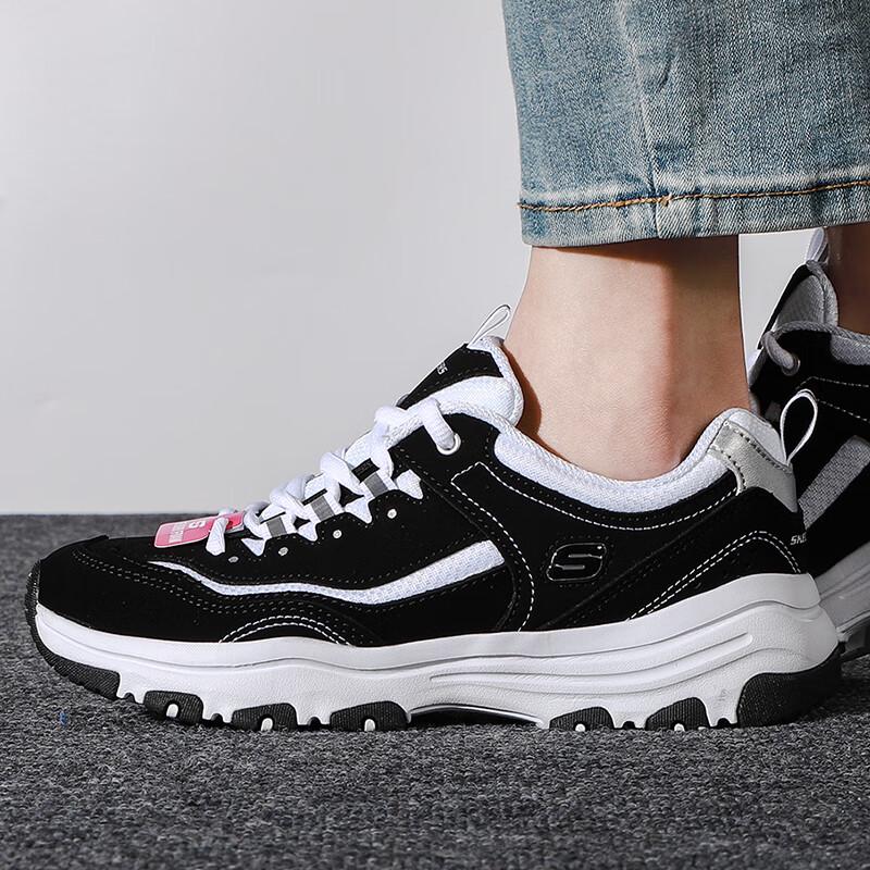 Skechers D LITES Women s Fashion Athletic Shoes 36