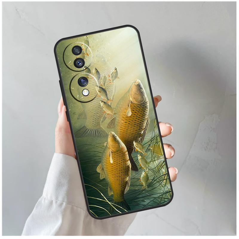 Chub Carp Fish Phone Case For Honor X8b X9b X8 X9 X6a X7a X8a X9a Honor Magic 6 Pro 5 Lite 50 70 90 Cover