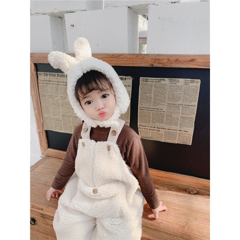 Halloween New Children's Photography Props Long and Short Ears Bunny Bear Hat Boy and Girl Baby Ear Hat