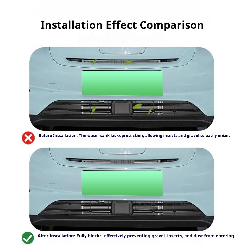 For Leapmotor T03 Front Grille Insect Screen Mesh Radiator Protector Dust Cover Insect-proof Filter Mesh Car Accessories