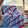 Celta Vigo Wappen Design Decke Outdoor Flanelldecke für Camping, Wandern, Gartenpartys, Picknick-Zubehör, Geschenk für Familie und Freunde