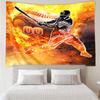 1PC Baseball Fire Power K-pop music group Tapestry Accessories for Bedroom,Livingroom, dormitory Room Wall Decor Fan Birthday Gifts