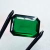 Natural Green Emerald Cut 65.23 Ct Pendant Size Loose Gemstone Certified