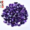Natural Amethyst Gravel: Smooth, Deep Purple Crystal Stones for Aquarium or Flower Pot Decoration