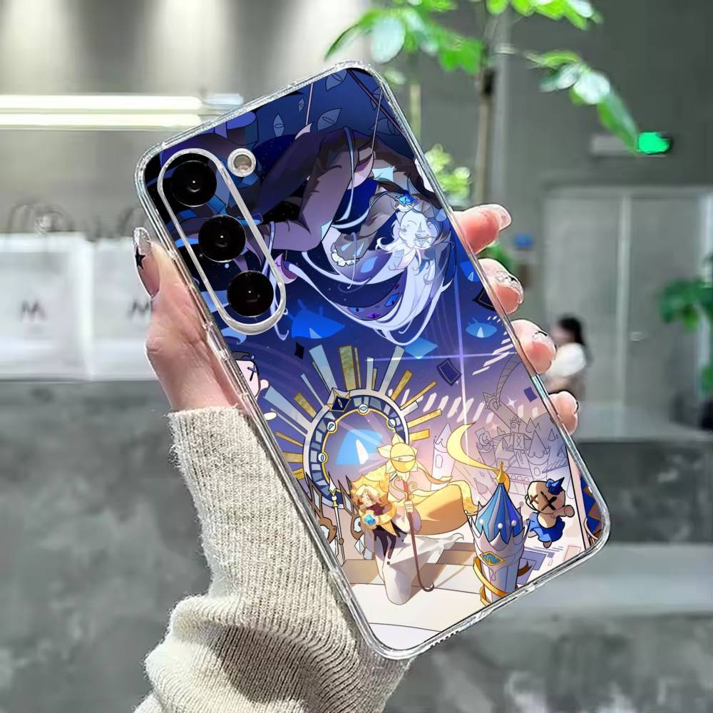 S-Shadow M-Milk Cookie Phone Case For Samsung Galaxy A91,80,73,72 ,71,53,52,32 ,31,22,21s,20,Transparent Case Samsung a514g