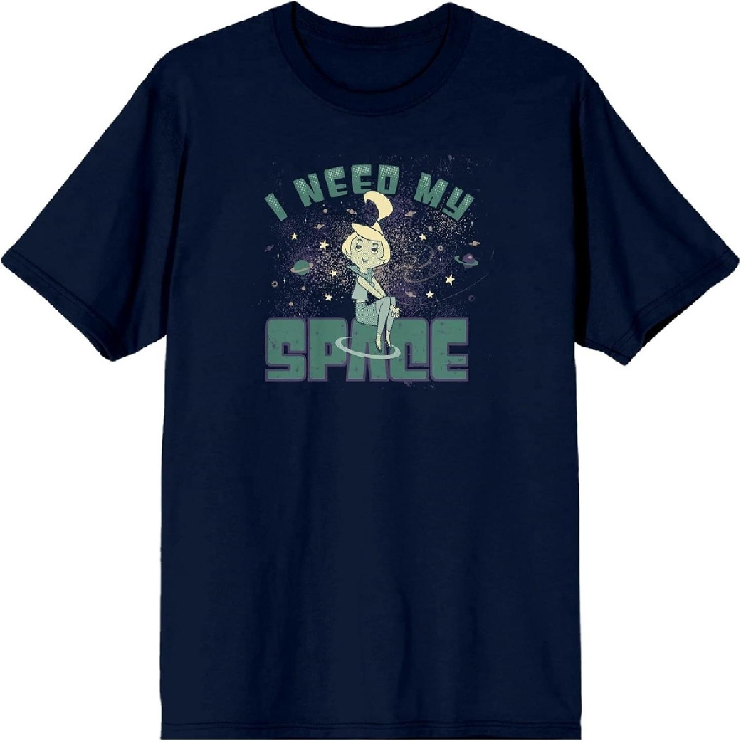 Джетсоны Мне Нужно Мое Пространство Джуди Джетсон Мужская Темно-синяя Футболка XXXXXL разноцветный
