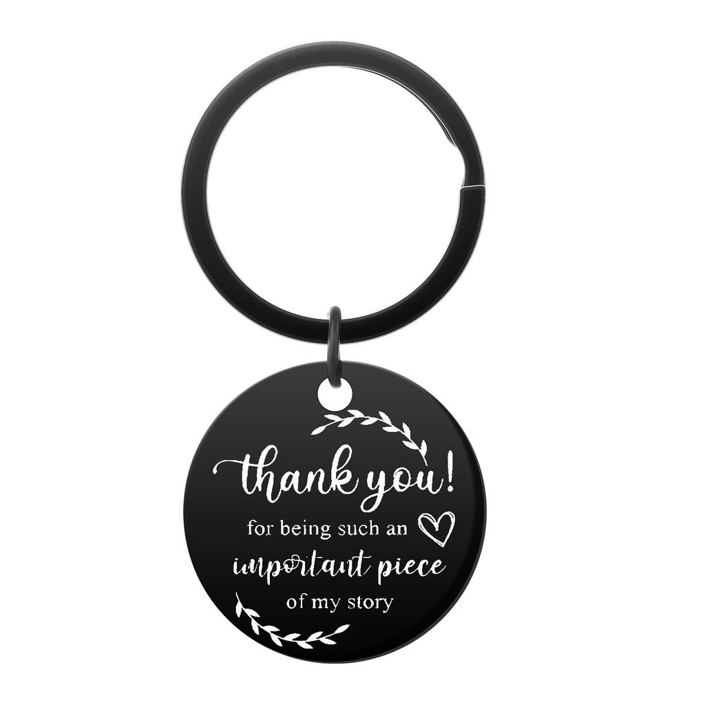 Couple Valentines Day Christmas Gift Stainless Steel Keychain for Men Women Send To Friends Creative Fashion Gift Keychain for Backpack Bag Pendant