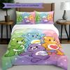 3pcs Duvet Cover Set (1*Duvet Cover + 2*Pillowcase, Without Core), Care Bears Print Bedding Set, Bedroom Decor, All‑Season, Birthday Gift