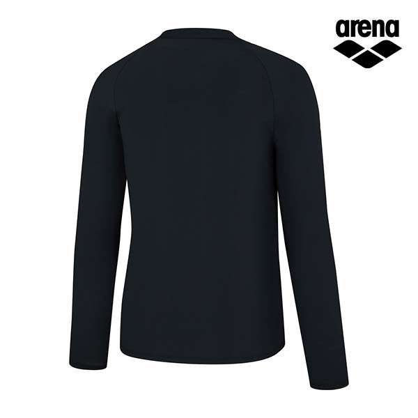Alena Luka Leisure Zip-Up Rash Guard A4Bm1Pr07Blk