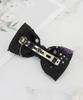Maia Milky Way Star Jacquard Hair Ribbon Pin - Purple
