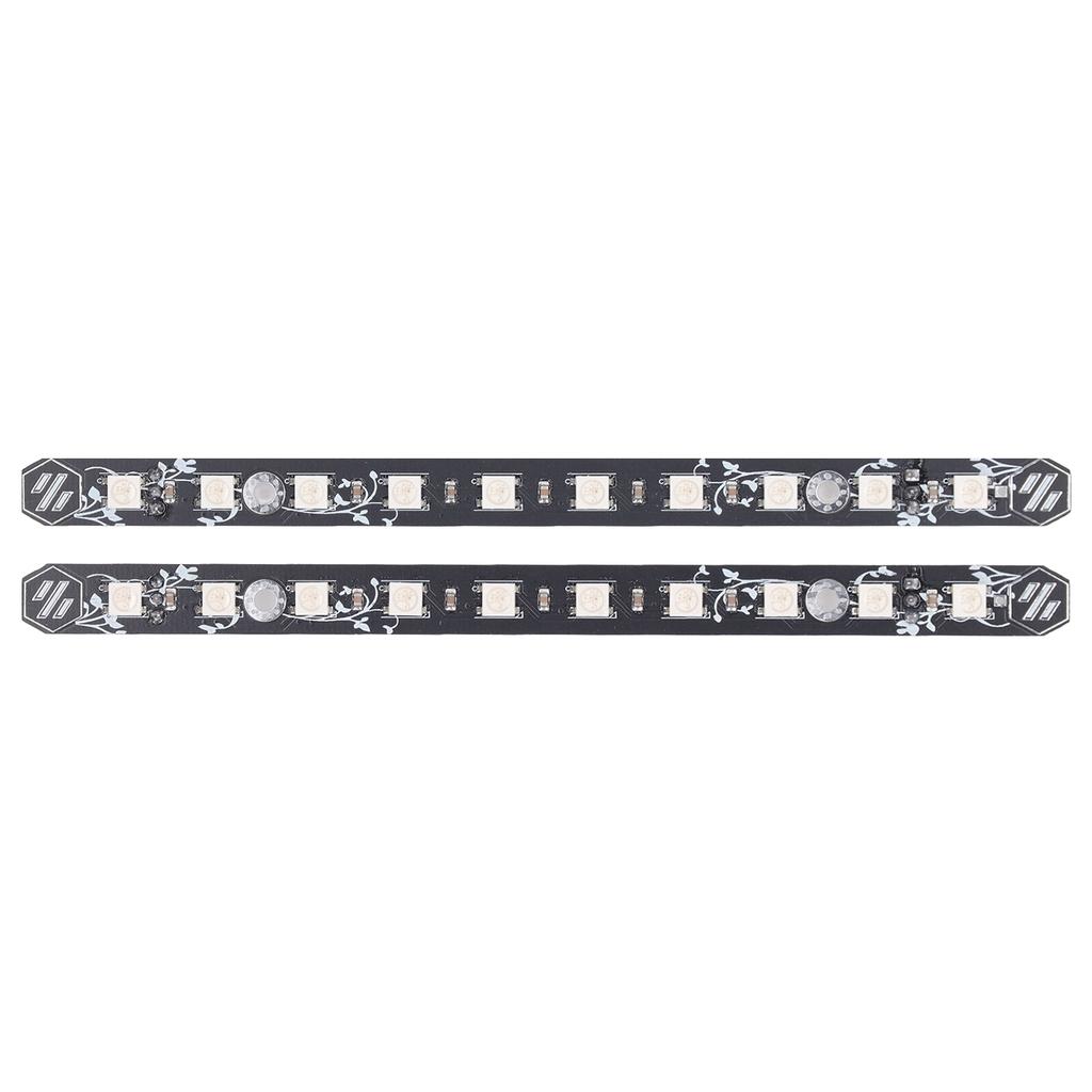 2Pcs 158mm 3D Printer LED Light Bar DC5V RGB Colorful Light Bar Strip for VORON 0.1 0.2
