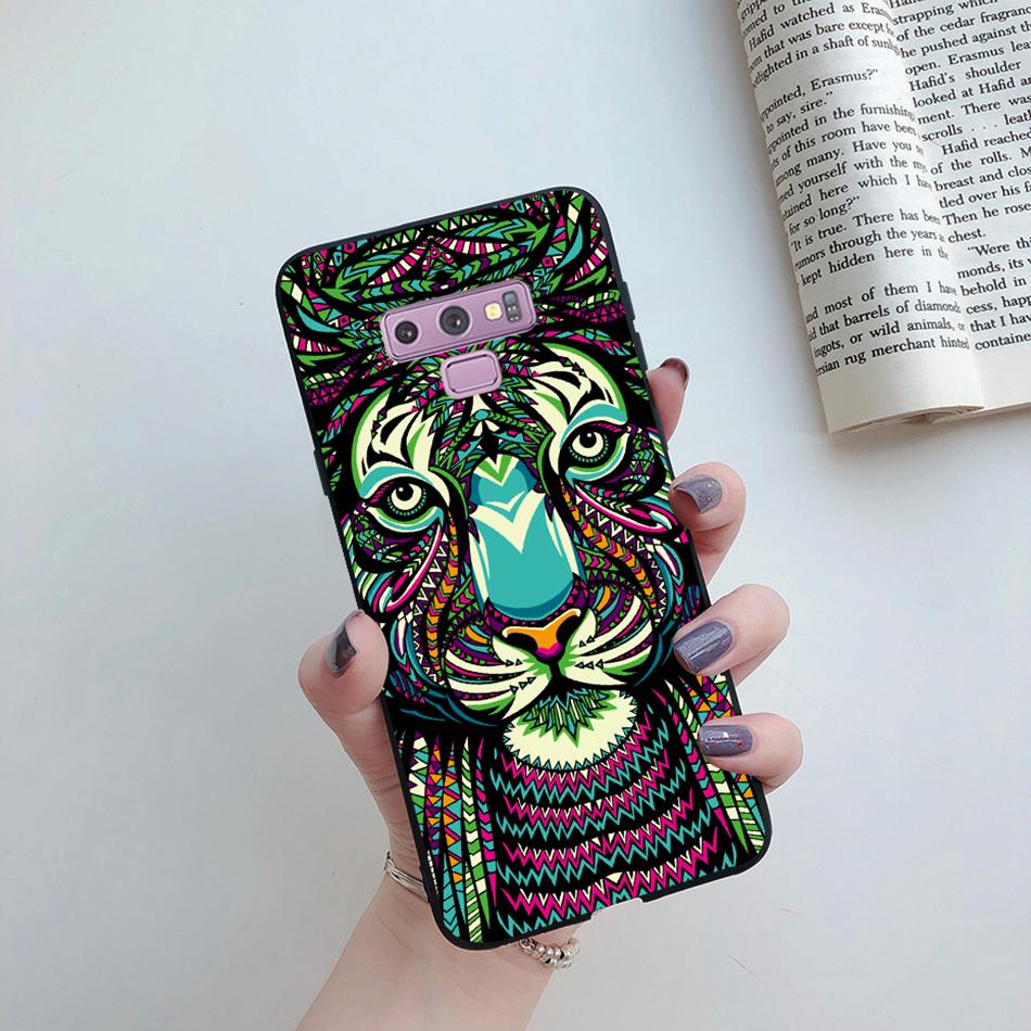 For Samsung Galaxy Note 9 Case Cover Cute Cat Cartoon silicon Back Cover TPU Funda For Samsung Galaxy Note 9 Note9 Phone Case