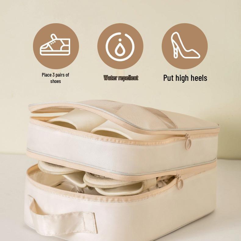 Portable Shoe Storage Bag for Travel - Dustproof Suitcase Organizer & Cover