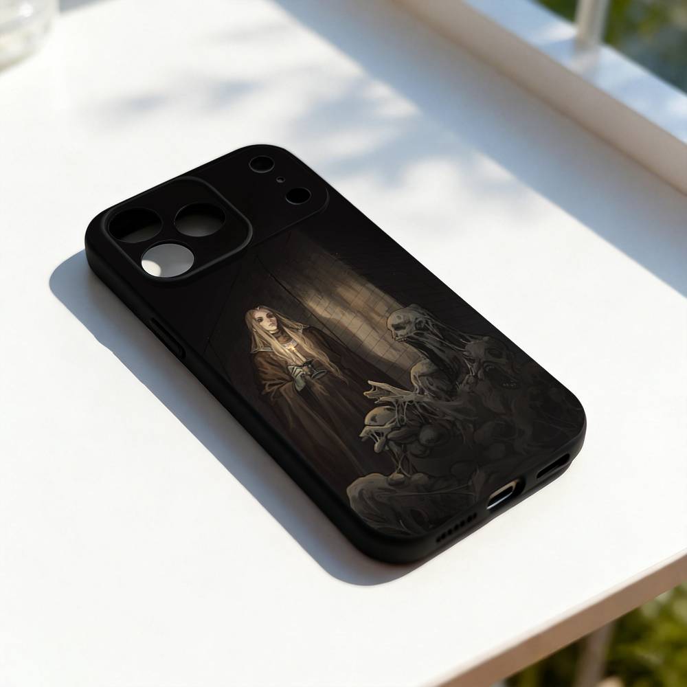 HOT F-Fear and Hunger GAME Phone Case For iPhone 17,16,15,14,13,12,11,Pro,Max,Plus,E,SE4,Air,Mini Black Soft Cover