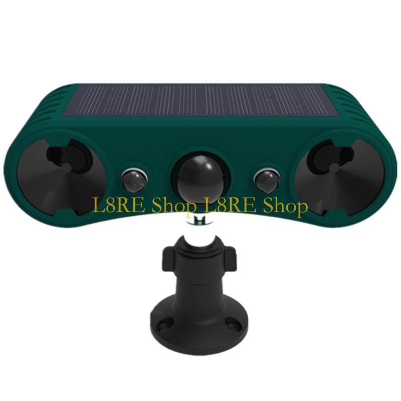 L8RE Solar Wildlife Repeller Solar Motion Alarm ABS Texture Solar Aniaml Repeller