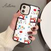 Sewing Machine Tailor Elements Phone Case for iPhone 11 12 13 14 Pro Max Mini XR XS SE 2020 7 8 Plus Samsung S21 S22 Shell