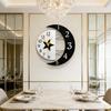Modern Creative Decorative Wall Clock Living Room Mute Digital Clock Simple And Stylish Household Wall Clock Home Decor Items