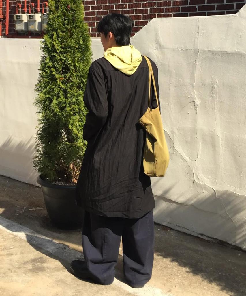 Intempomood Facade Shell Mac Coat_Black