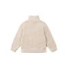 MLB Boston Red Sox Lambswool Stand Collar Jacket Unisex Jackets Beige 31JPF3061-43B