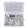230PCS Cotter Pins Hairpin Pins Spring Cotter Screw Retaining Pins Locating Pins