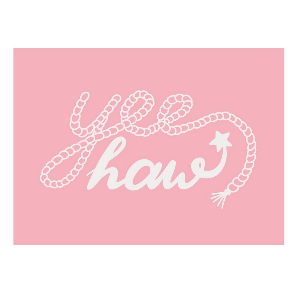 Jolly and Dash Yee Haw Print