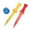 Suporte Magnético de Tee de Golfe de Plástico com Altura Ajustável e Nível para Tapete de Prática de Driving Range