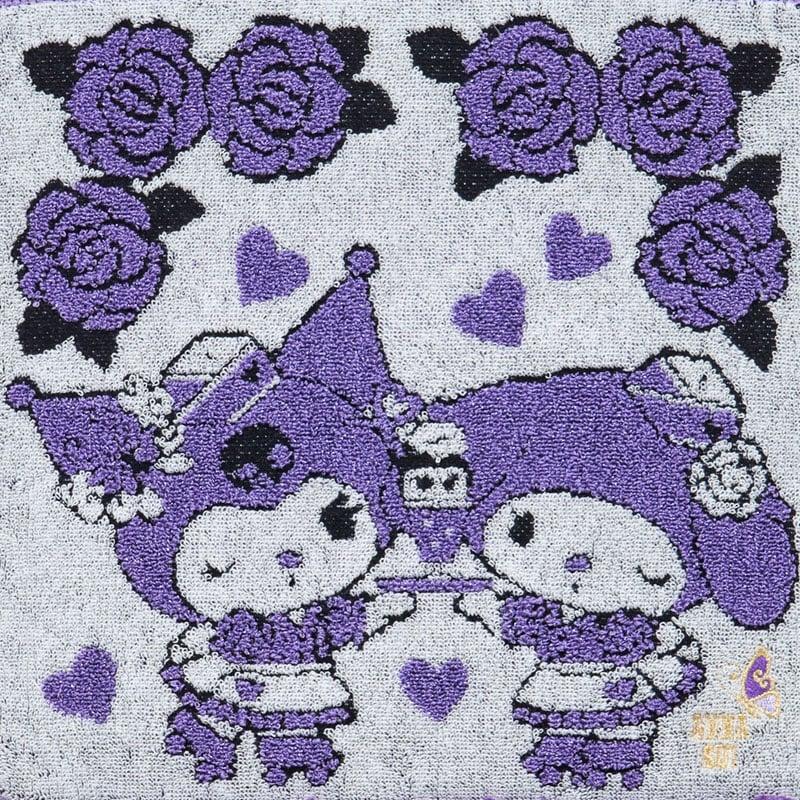 Sanrio ANNA SUI Ručník Kapesník ( Volat ) My Melody & KUROMI Fialová NOVÉ