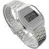 CaSio Vintage SerieS Digital Watch A168wem 7 Men S woMen S kidS Silver overSeaS