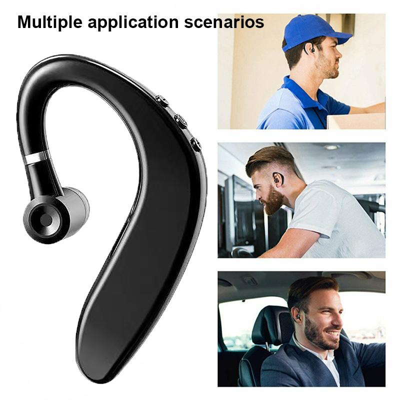 3pcs Bluetooth 5.3 Headphone Wireless Ear-Hook Earphone HiFi Sound HD-Calling Noise Reduction Earbuds Headset For
