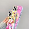 Sakura Uta Cure Idol White Translucent Mobile Phone Case for iPhone 17 16 15 14 13 12 11 X XR XS Air Pro Max Plus Colorful Cover