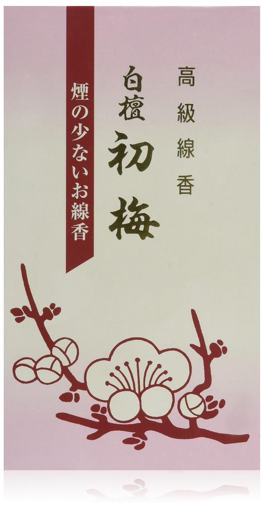 Baikundo Low-Smoke Incense Byakudan Hatsuume, Bulk Pack BU02P03530