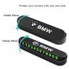Auto Temporäre Parkkarte Telefonnummer Karte Kennzeichen Telefon für BMW Serie i3 i4 G07 G06 G05 G02 G01 F48 F39 G42 G30 G20 G26 X1