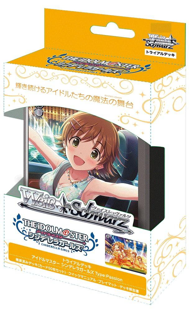 

Вайс Шварц Пробная колода THE CINDERELLA GIRLS IDOLM@STER Тип:Страсть